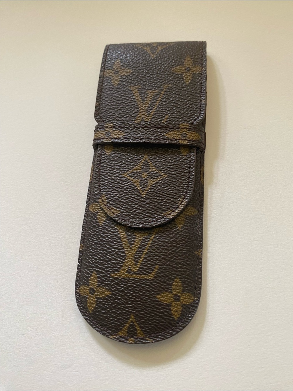 Louis Vuitton Monogram Canvas Eyeglass Pouch in Brown